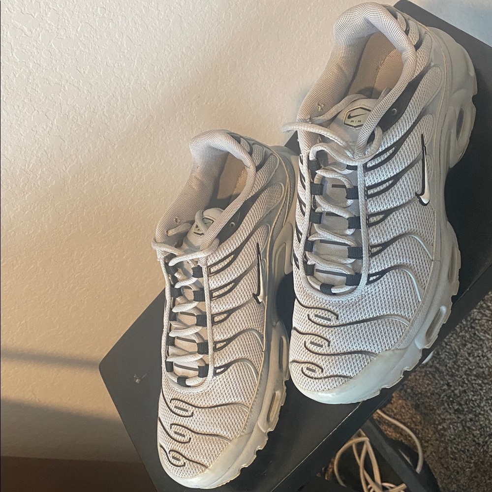 Nike White and Black Athletic Shoes